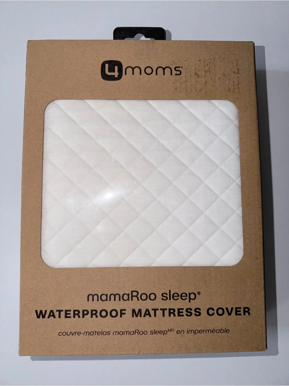 4Moms MamaRoo Sleep Waterproof Mattress Cover - White. NEW